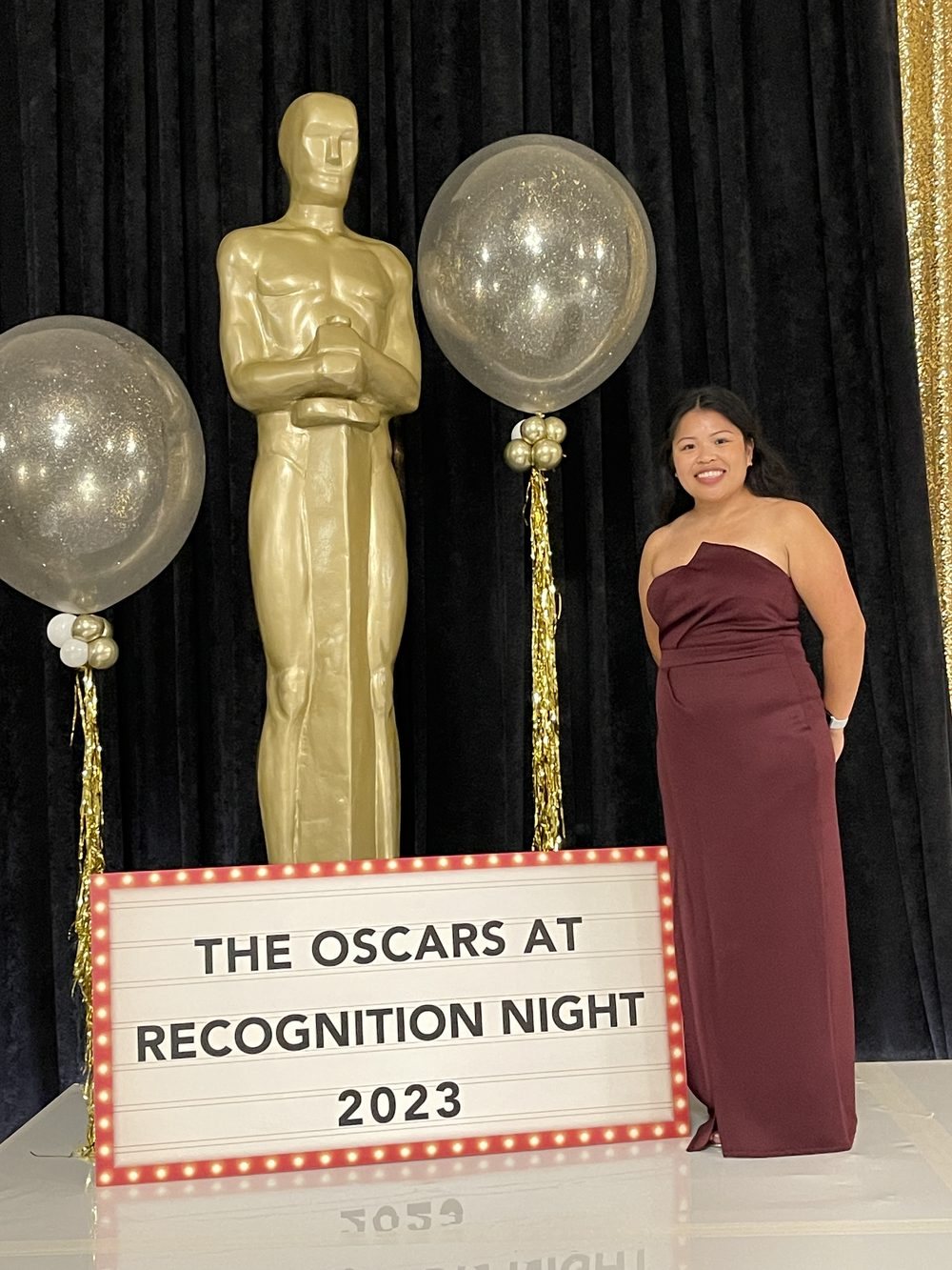 A recognition night event